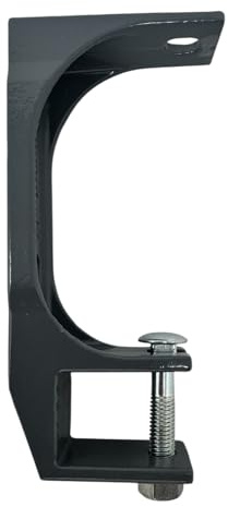 Jet-Line Markisen Deckenhalter – Halterung für Gelenkarmmarkise 40 mm Kantrohr | stabile Deckenmontage | wetterfest & pulverbeschichtet | Farbe: Anthrazit | kompatibel mit Jet-Line Markisen