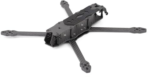 HGLRC 335mm 7 inch FPV Racing Drone Frame Carbon Fiber for FPV Long Range Freestyle Training Quadcopter with Lipo Battery Strap