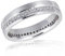 Goldmaid Damen-Ring Silber 925 Memoire 50 klare Zirkonia, Größe 54