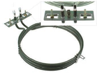 Universal Fan Oven Element to fit Most Fan ovens - 2200w Heater - Short Neck - Wide Bracket
