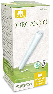 ORGANYC Tampons Regular mit Applikator, 16 Bio