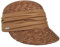 Seeberger Chapeau de Soleil pour Femme, Marron foncé, Taille Unique