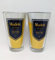 Modelo Especial Pint-Glas mit goldfarbenem Rand, 2 Stück