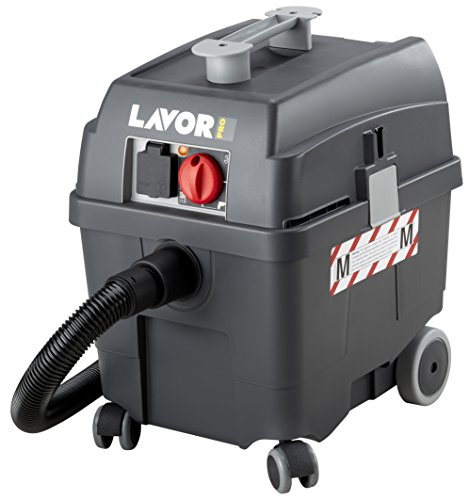 Lavor Montagesauger WORKER PRO EM | Nass-/Trockensauger M-Klasse | Volumen 27l und externer Werkzeugsteckdose (max. 2200 W) | Inkl. großem Zubehör Paket