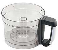 Cuisinart FP-8WB Replacement Work Bowl with White Handle Fits Models FP-8, FP-8MB, FP-8P1, FP-8SV, FP-8GM, & FP-8SVP1 Only OEM