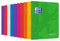 OXFORD EasyBook Lot de 10 Cahiers Agrafés Petits Formats 17 x 22cm 96 Pages Grands Carreaux Seyès 90gr Couleurs Assorties