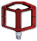 acid Flat A3-ZP Fahrrad Pedale rot