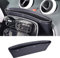 SHIFENG Für Smart 451 453 fortwo forfour Auto Armaturenbrett Sitz Lücke Aufbewahrungsbox Tasche Innenraum Zubehör (Schwarz)