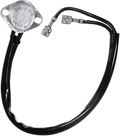 SPARES2GO Tumble Dryer Thermostat Cable compatible with White Knight Inlet Lead TOC 140C 16A