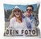 WarmherzIch Kissen mit Foto Bedruckt und personalisiert aus 100% Baumwolle ohne Füllung – Fotokissen: eine wunderbare Geschenkidee mit Bild oder Grafik Bedruckt