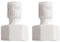 2 conectores rectos de unión rápida, accesorios de tubo de conexión rápida de 1/2 a 1/4 pulgadas, accesorios de repuesto para filtro de agua