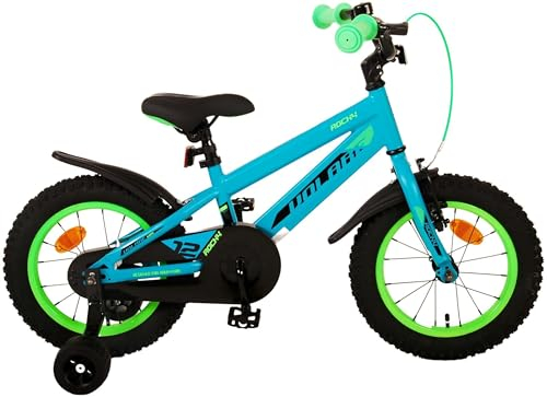 Volare Kinderfahrrad Rocky 14 Zoll, hellblau