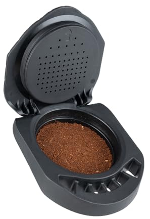 Sesama Dolce Gusto Converter Capsule Holder Adapter Free Directly Load Coffee Grind Version,Compatible with EDG466,EDG305 Mini Me,Dolce Gusto Piccolo XS & Genis Series,Infi.nissima,Circolo