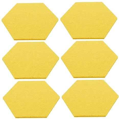 Sechseckige Memotafel 12 Stück aus Filz Selbstklebend Weihnachten Event