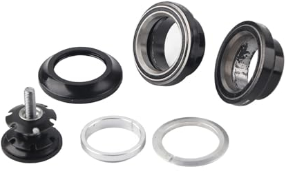 Yctze Cuscinetto per Bici Serie Sterzo in Lega di Alluminio Sostituzione Cuffia Stelo Forcella Anteriore da 34 Mm per Forcella con Canotto Dritto da 28,6 Mm Cuscinetto Forcella da 34
