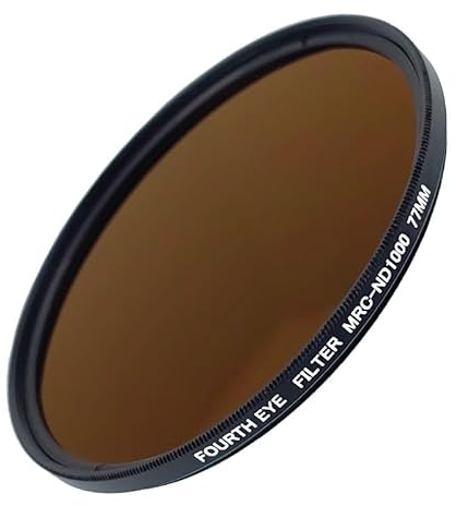 Objectif d'appareil photo fin multi-couches MRC ND1000 77 mm Filtre à densité neutre 10 arrêts pour Fujifilm XF 100-400 mm f/4.5-5.6 R LM OIS WR