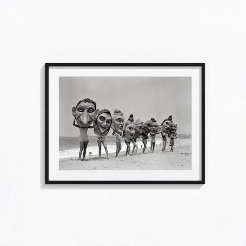 Leinwanddruck Vintage-Poster „Frau Liest Zeitung Und Isst Spaghetti“, Leinwandgemälde Und Drucke, Wandkunst, Bilder Für Zimmer, Heimdekoration, Geschenk, 15 X 20 Cm, Ohne Rahmen