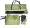 Car Side Awning Rooftop Tent, Waterproof Campervan Sun Canopy Awning, With Adjustable Tarp Poles, For Instant Shade And Shelter(Army green)