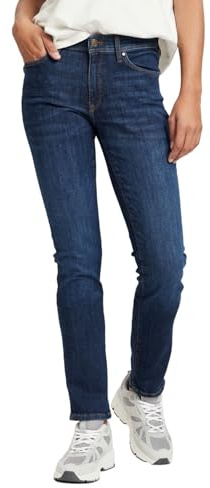 Cross Jeans Damen Jeans ANYA - Slim Fit - Blau - Dark Blue W27-W36 Stretch, Größe:31W / 32L, Farbe:Dark Blue 237