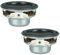 SPONGL 2Pcs 40MM 4Ohm 5W Altoparlanti Portatili 1.5 16 Core Piccolo Gamma Completa Gomma Laterale Interna Magnetica Sostituzione