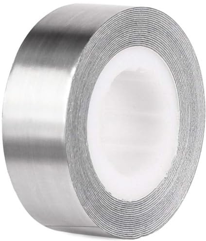 Lead Tape 1/2 x 100 Golf -Blei -Band, Golf -Blei -Gewichtsband, Hochdichte Pickleball -Blei -Blei -Blei -Blei -Blei -Blei -Blei -Blei -Band zum Fischen von Tennisschläger Badminton Paddel, Bleigewi