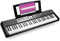 Pianoforte Digitale 61 Tasti Pesati, Tastiera Musicale per Principianti, Tastiera Pianoforte Leggero e Portatile, con 300 Suoni, Altoparlanti, USB MIDI, Schermo LCD, Metronomo, Presa per Cuffie