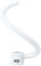 zoubeqie Coated Dough Hook Attachment Compatible For KitchenAid Stand Mixer Bowl, Spiral Coated Metal Dough Hook KV25 Series