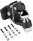 VEVOR Anhängerkupplung, 9070 kg, Anhängerkupplungs-Empfängerhaken-Kombination 2-5/16-Zoll-Kugelkopf, passend für 6,35-7,62cm große Lünettenringe mit Montagesatz, Schwarze Pulverbeschichtung