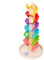 Rainbow Musical Tree, Wooden Ball Drop, Colorful Musical Tree, Tree Toy, Colorful Wooden Tree, Music Tree Wooden Marble Run Wooden Music Tree Marble Run Montessoris Toy