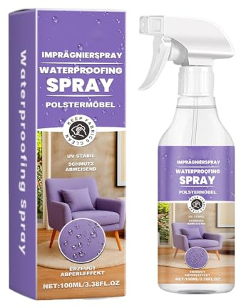Spray protector de tapicería – 100 ml para muebles tapizados, solución impermeable para muebles, alfombras, zapatos, sofás