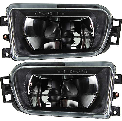Nebelscheinwerfer Satz Nebelsatz Set Set links und rechts H7 glasklar passend für Z3 Roadster E36 5er E39