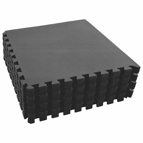 Teenpull Lot de 24 tapis de sol de piscine en mousse EVA antidérapante 8,64 m² - Accessoire de piscine pour jacuzzi et piscine de jardin - Film isolant spécialement conçu comme sous-couche et bâche