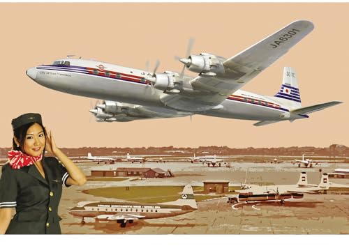 Roden 303 Modellbausatz DC-7C Japan Air Lines