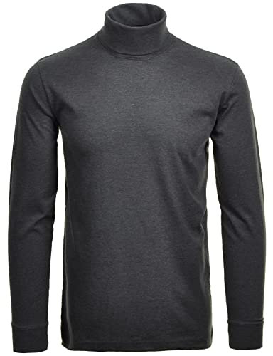 Ragman - t-Shirt col roulé - Gris - XL