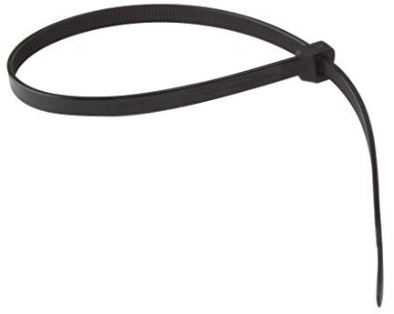 ForgeFix Cable Ties | 8.0 x 450mm | Black | Bag 100