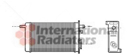 VAN WEZEL 43006096 Scambiatore Calore, Riscaldamento abitacolo