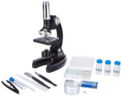 Bresser National Geographic 9118002 Microscopio, 300x-1200x