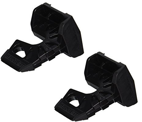 Wedge-It - The Ultimate Door Stop - Black - Two Pack