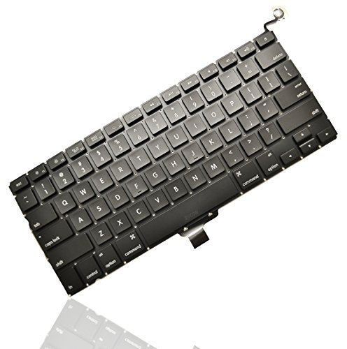 Bucom Teclado compatible con Apple MacBook Pro 13 A1278 teclado americano US 2009 2010 2011