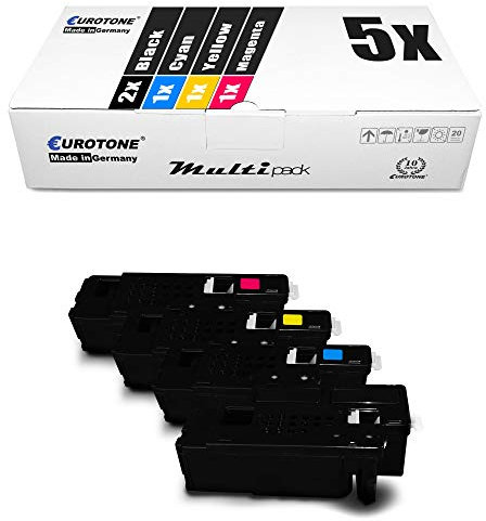 5X Müller Printware Toner für Xerox Workcentre 6025 6027 ersetzt 106R02756-106R02759 Set