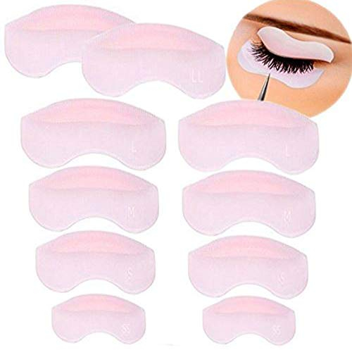 10 Stück Silikonpads zur Wimpernverlängerung