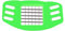AEX Green Potato Chipper Cutter | Stainless Steel Vegetable Chopper, French Fry Maker, Mandoline Food Slicer, Onion & Egg Dicer, Chip Cutter, Fruit & Veg Slicer for Home Kitchen Use