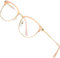 ATTCL Unisex blaulichtfilter brille computerbrille zum Blockieren von UV-Kopfschmerz [Verringerung der Augenbelastung] Gaming Brille,(Herren/Damen) 5054-Pink