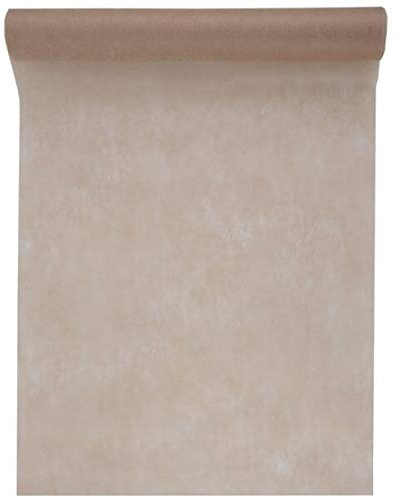 Vliesstoff, 30 cm, 25 m lang, Tischläufer, Party, Hochzeitsdekoration, Taupe