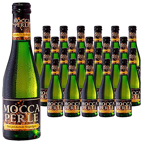 24x Rotkäppchen Sekt Piccolo Mocca Perle – Aromatisches Arrangement aus prickelndem Sekt & feiner Kaffeenote – Einzigartiges Geschmackserlebnis