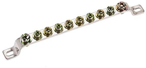 Barra di connessione per morsettiera, 10 posizioni.
