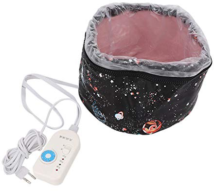 Deep Conditioning Heat Cap, Heizhut für gefaltetes Haar, für das Interieur von Leinsamen zu Hause