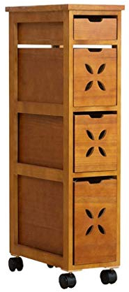 GJSN Startseite Lagerschränke 20 cm Massivholz Seam Schrank-Speicher Box Fach-Art Locker Schlafzimmer Environmentally Friendly Schmalseitenschrank,B