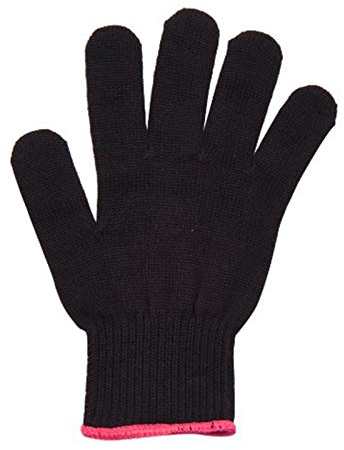 MEYANG Heat Protection Gloves Hairdresser Heat Resistant Gloves for Hair Styling, Curling Irons and Straighteners, Protective Gloves Work Gloves for Men and Women
