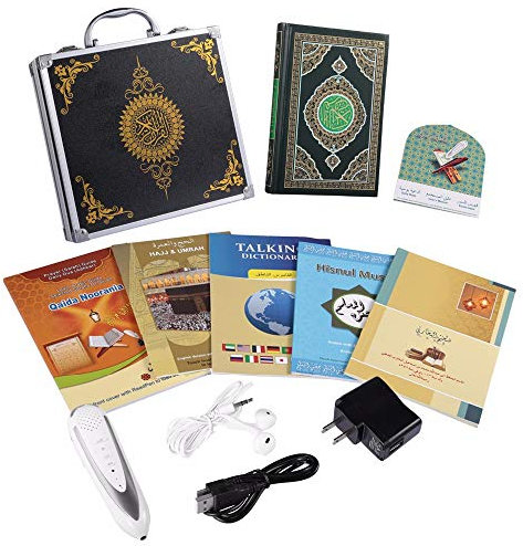 HM9 Digital Quran Pen Reader Islamic Book Holy Qur'an Reading Player Muslim Koran French English Urdu Spanish Russian Uzbek